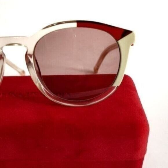 Carolina Herrera Sunglasses CH0053 Cat Eye Designer NEW - Picture 5 of 14